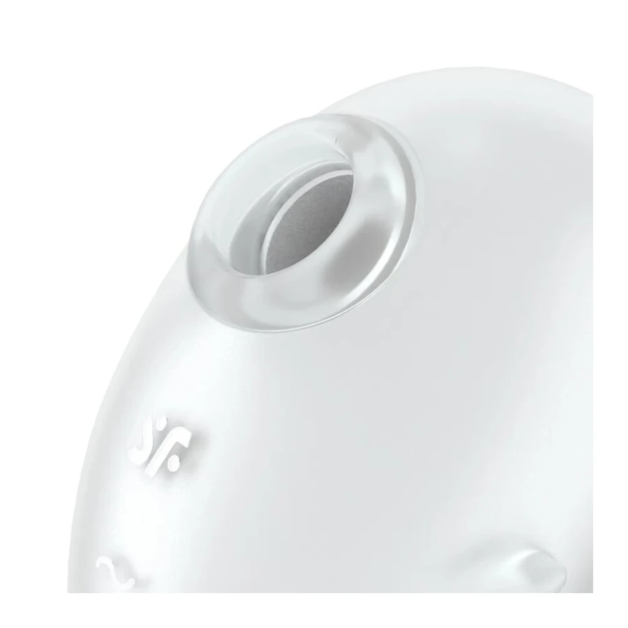 SATISFYER  CUTIE GHOST LAY-ON VIBRATOR VALGE